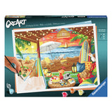 Ravensburger Kreart Gemälde auf Song Cosy Cabana - afbeelding 1