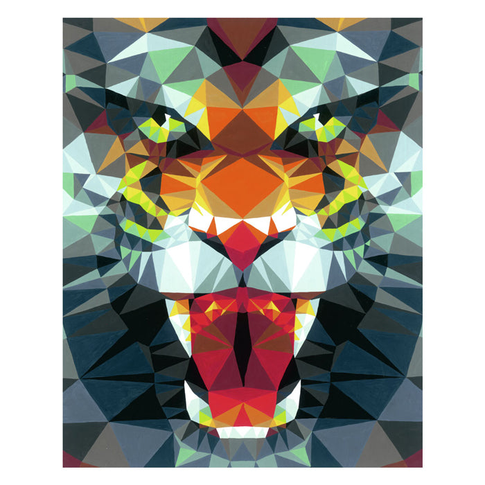 Ravensburger Kreart Painting bei Nummer Polygon Tiger