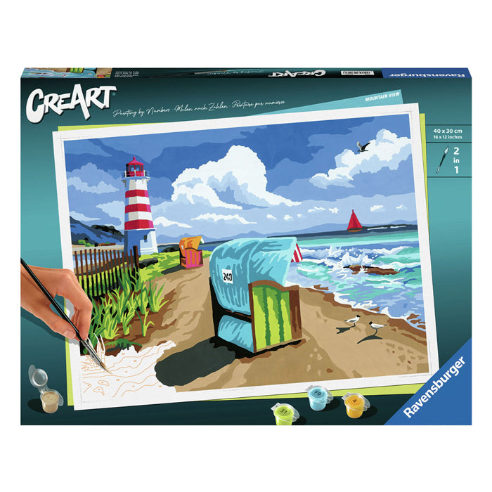 Ravensburger Kreart Gemälde auf Song Holiday auf der Ostsee