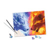 Ravensburger Kreart Gemälde bei Number Fire and Ice