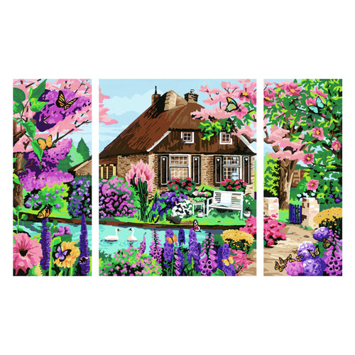 Ravensburger Kreart Gemälde auf Zahlenwasserhaus