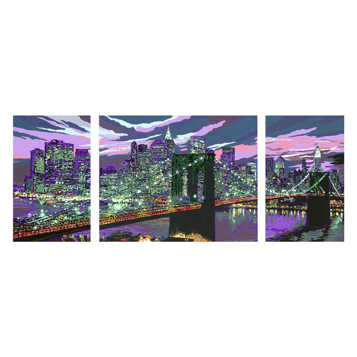 Ravensburger Kreart Gemälde auf Nummer York Skyline