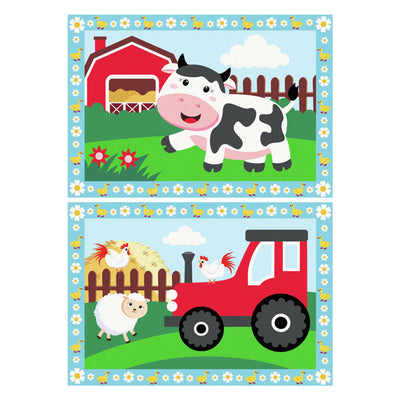 Ravensburger Creart Painting on Number Traktor mit Landschaft