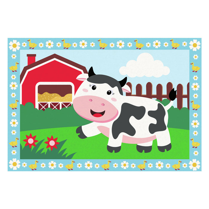 Ravensburger Creart Painting on Number Traktor mit Landschaft