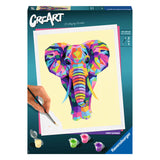 Ravensburger Kreart Painting von Number Elefant - afbeelding 1