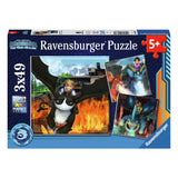 Ravensburger Dragons Das Nine Realms Puzzle, 3x49st. - afbeelding 1