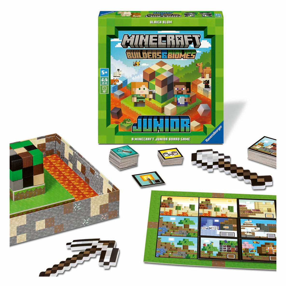Ravensburger Minecraft Builder und Bimoes Kinderpelen Junior
