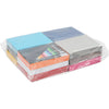 Colortime farbiger Karton, A6, Blatt 105 x 148 mm, 180 g, verschiedene Farben, 12 x 100 Blatt, 1 Karton