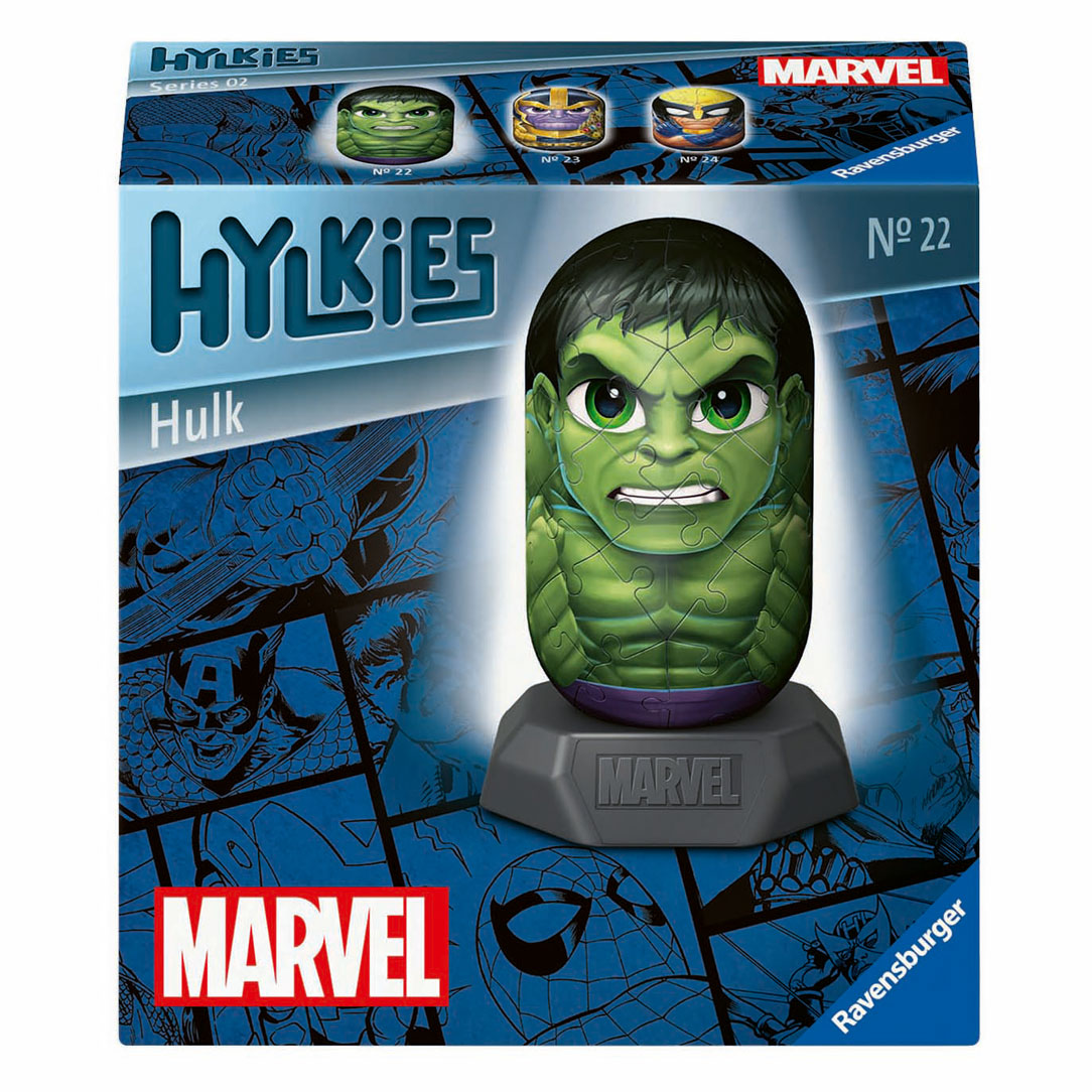 Ravensburger 3D -Puzzle Hylkies Marvel Hulk, 54st.