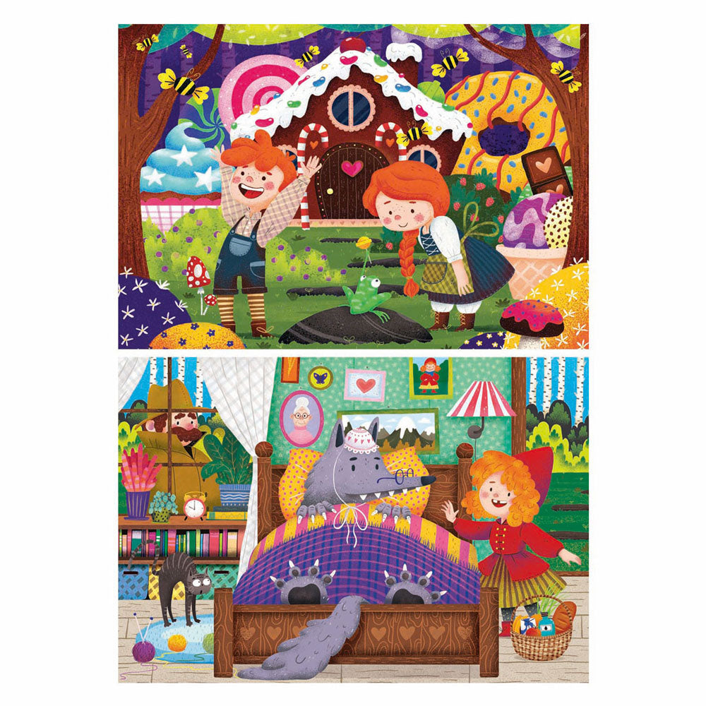 Ravensburger Jigsawaway Märchen, 2x12st.
