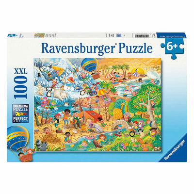 Ravensburger Jigsaw Puzzle XXL Four Seasons, 100..