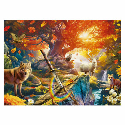 Ravensburger Puzzle Der Wald von Excalibur, 500st.
