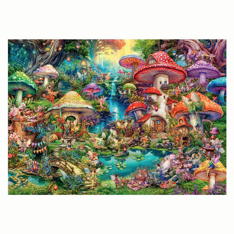 Ravensburger Jigsaw Puzzle Merry Pilz Dorf, 1000st.