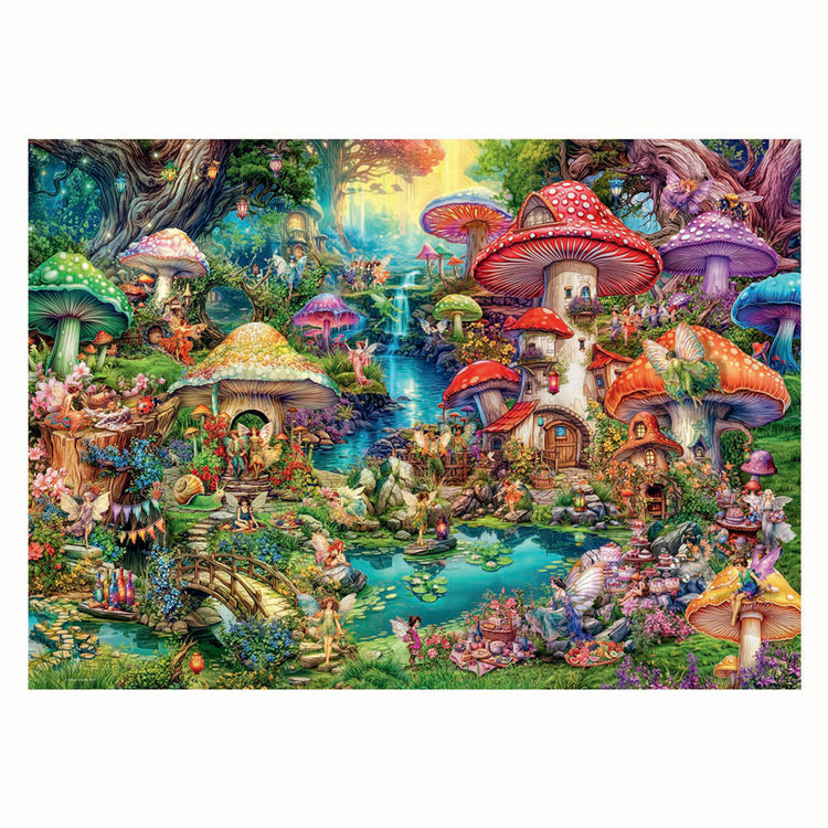 Ravensburger Jigsaw Puzzle Merry Pilz Dorf, 1000st.