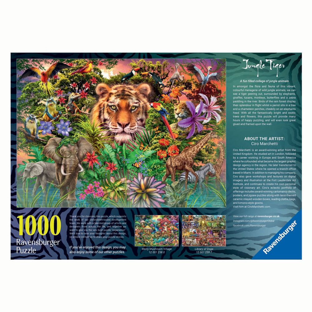 Ravensburger Jungle Jungle Tiger, 1000st.