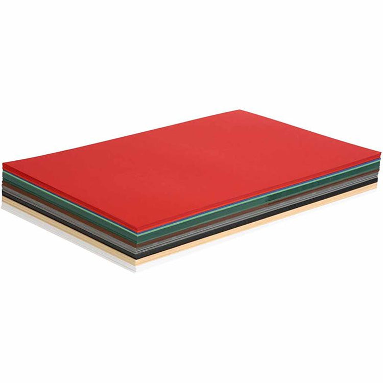 Colortime Weihnachtskarton, A3, Blatt 297x420 mm, 180 gr, verschiedene Farben, 300 verschiedene Blätter 1 Karton