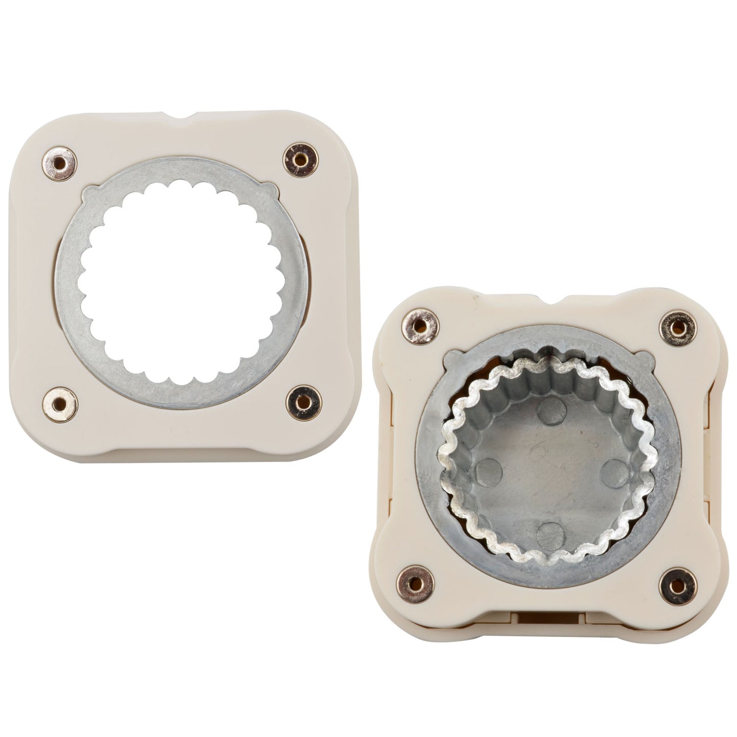 Vaessen creative • Magnetischer Stanzkreis, gewellt, ø3,5 cm