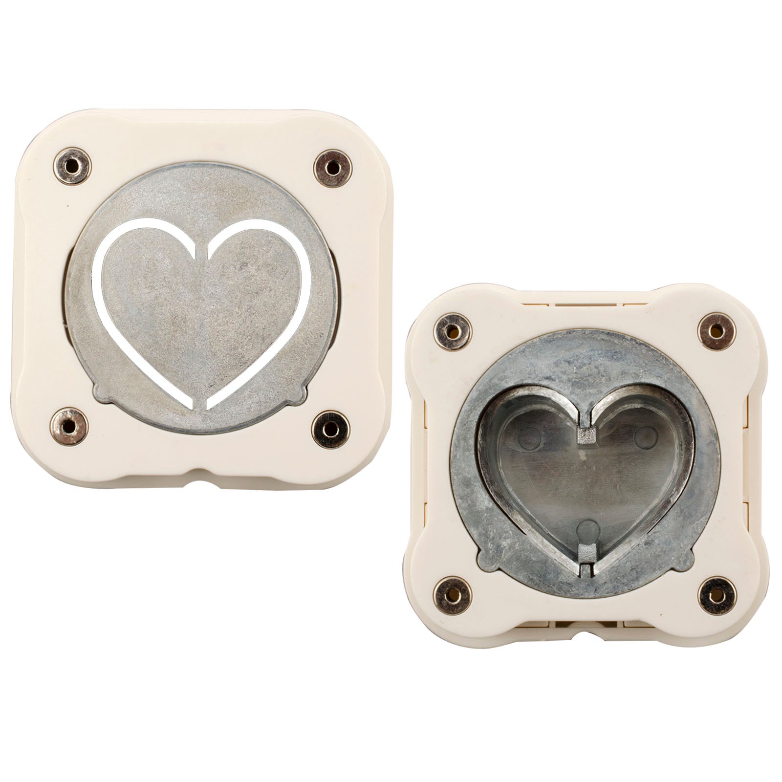 Vaessen creative • Magnetstanzer 3D-Herz 3,8 x 3,8 cm