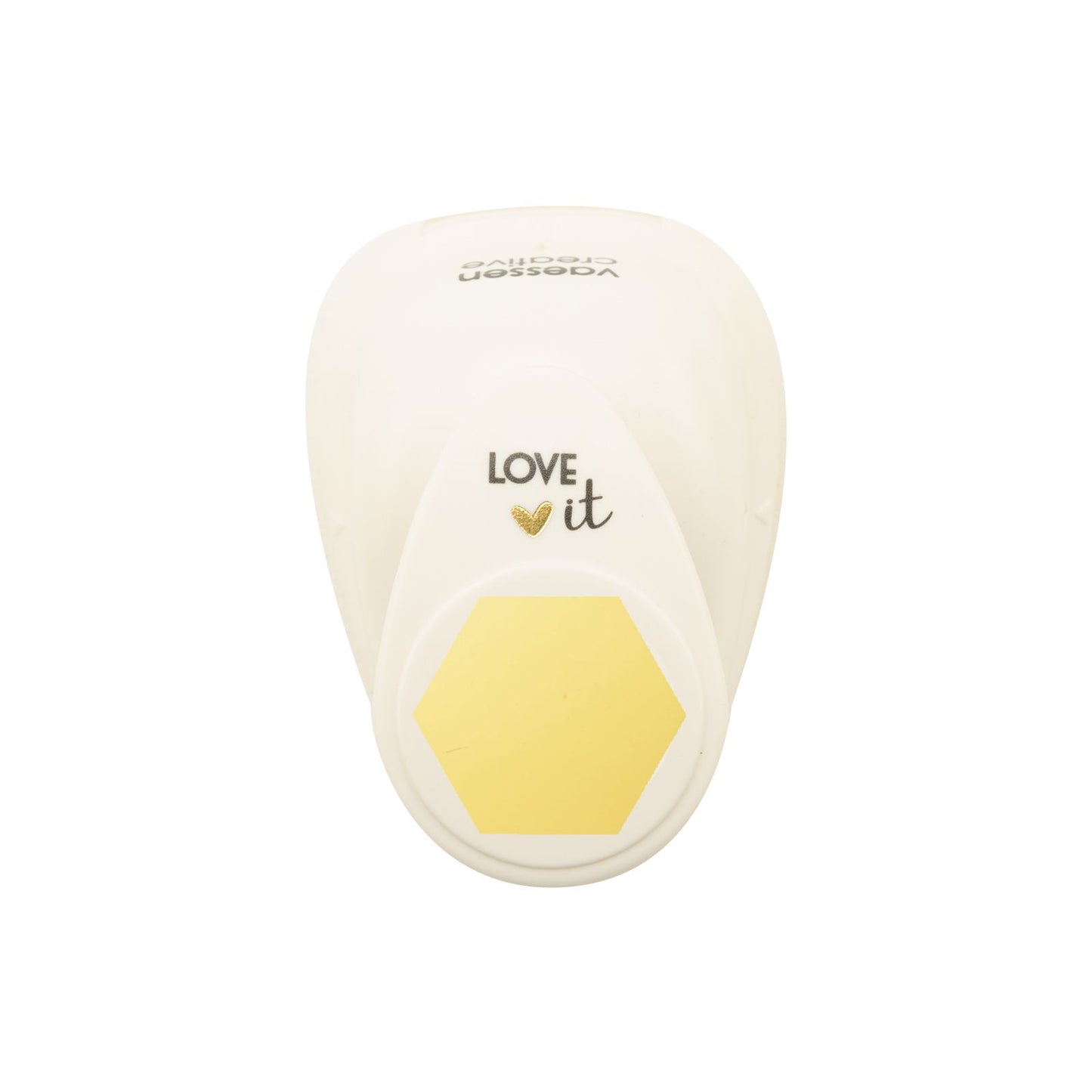 Vaessen creative • love it Figurenstanzer Sechseck mittel