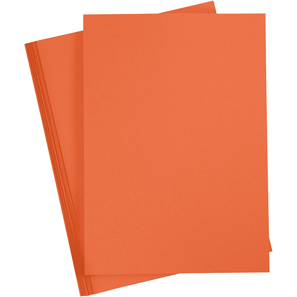 Creativ Company Farbkarton, A3, Blatt 297x420 mm, 180 gr, orange, 20 Blatt 1 Karton