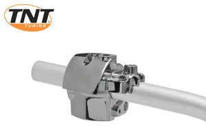 TNT -Lenkschalterhalter am rechten Aerox -Chrom