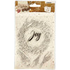 Viva decor Silikonstempel, Freude, Größe 10,5x15 cm, 1 Blatt