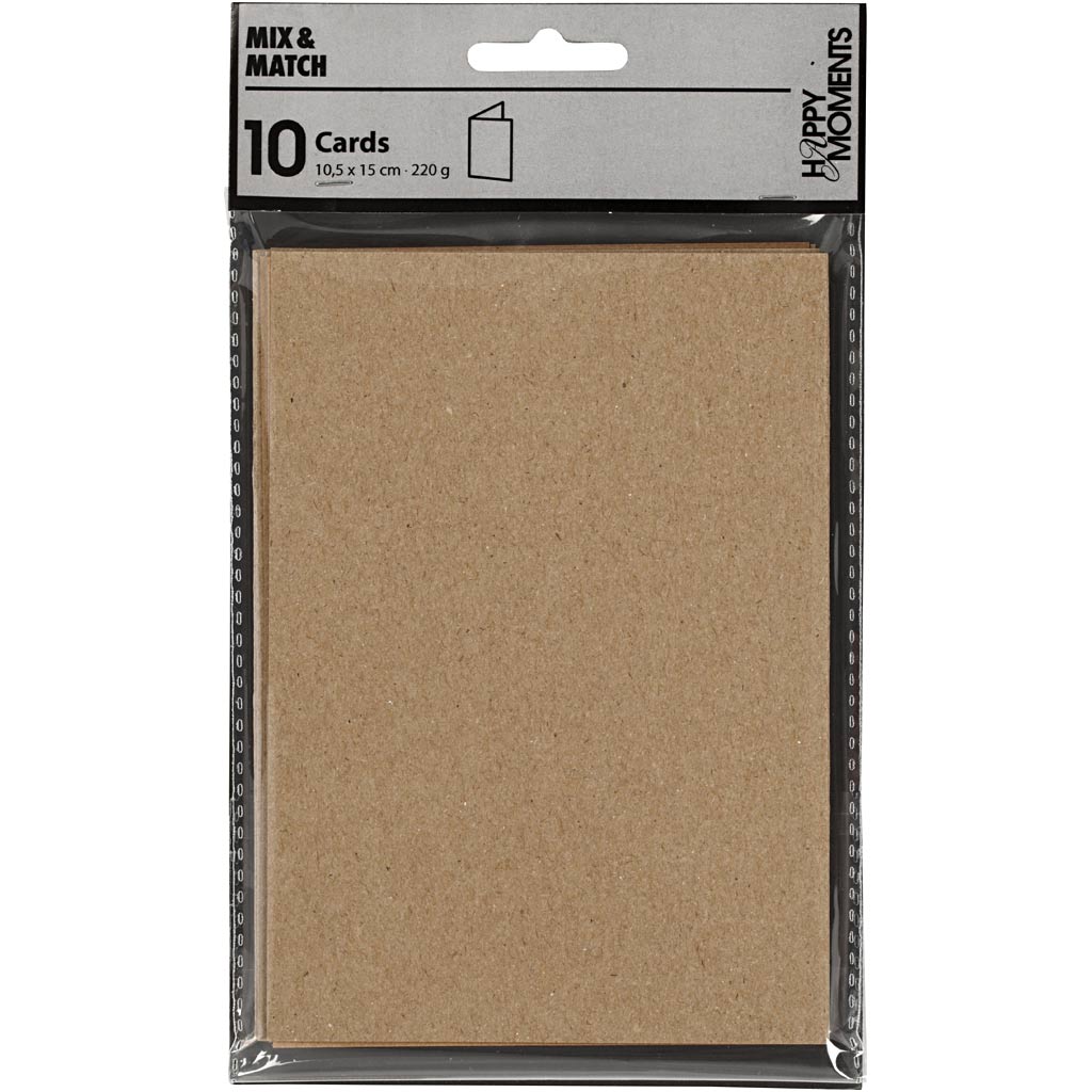 Creativ Company Cards Naturel 10.5x15cm, 10st.