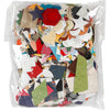 Creativ Firmenformen aus handgeschöpftem Papier, Größe 25-130 mm, 110 gr, 500 gr 1 Box
