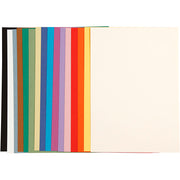 Creativ Company Französischer Karton, A4, Blatt 210x297 mm, 160 gr, verschiedene Farben, 16 div. Blätter 1 Karton - afbeelding 1