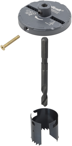 Wolfcraft Lochsäge | Standard | 6-teilig | ø25, 32, 40, 45, 54, 65mm | 1 Satz - 2165000