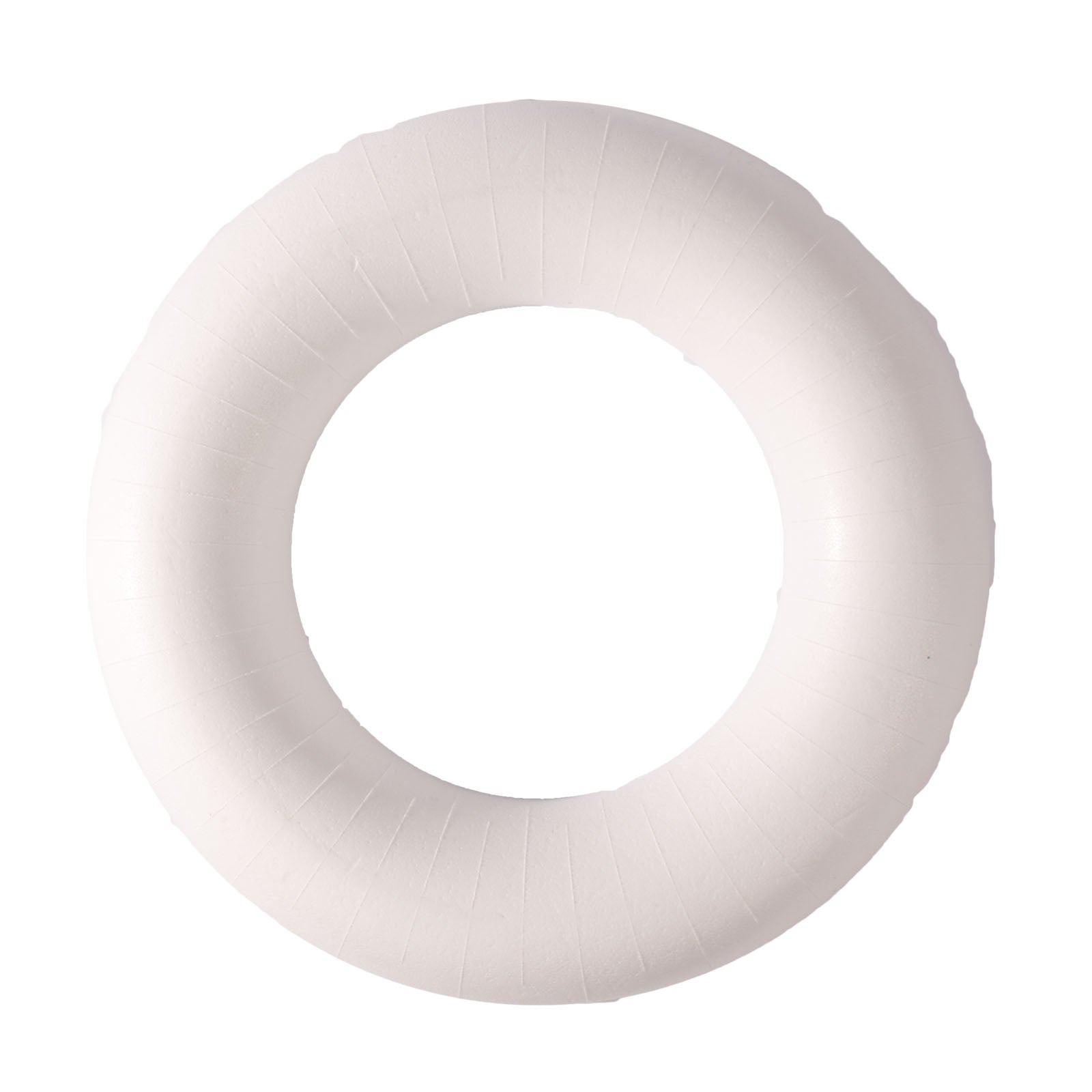Vaessen creative • styrofoam ring semi-flat ø35 cm