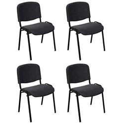 Besucherstuhl Nowy Style stapelbar grau