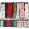 Creativ Company gemusterter Karton, Blatt 10,5x15 cm, 200 gr, verschiedene Farben, 8x10 Karton 1 Karton