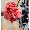 Waschhandschuh Mikrofaser rot