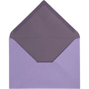 Creativ Firmenumschlag, Umschlaggröße 11,5x16 cm, 100 gr, dunkelviolett lila, 10 Stück 1 Karton - afbeelding 1