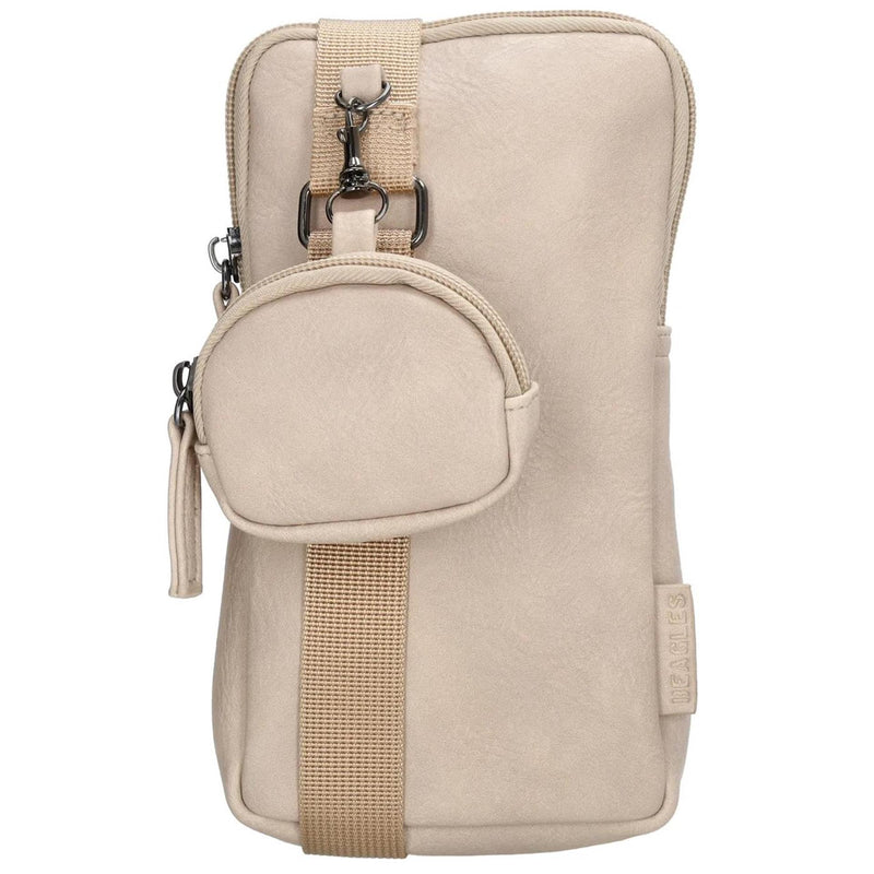 Beagles Ferrous-Telefontasche in hellem Taupe