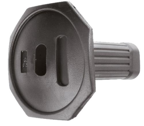Rotec Handschutzmeißel oval 26x7