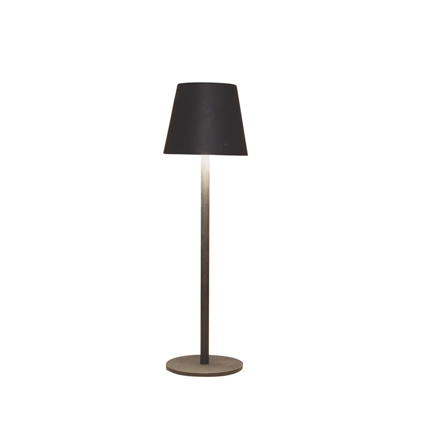 Anna's Collection LED-Tischleuchte Metall mattschwarz 9x27,5cm