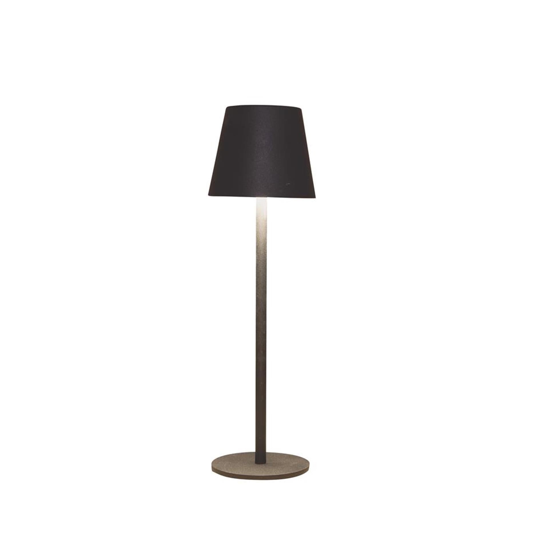 Anna's Collection LED-Tischleuchte Metall mattschwarz 9x27,5cm