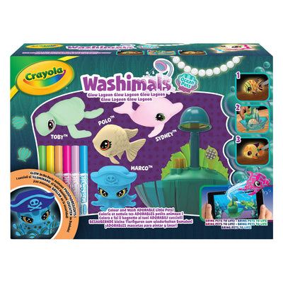 Goliath Washimals Ocean Glow Lagoon Play Set