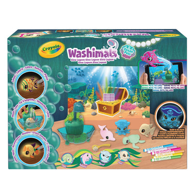 Goliath Washimals Ocean Glow Lagoon Play Set