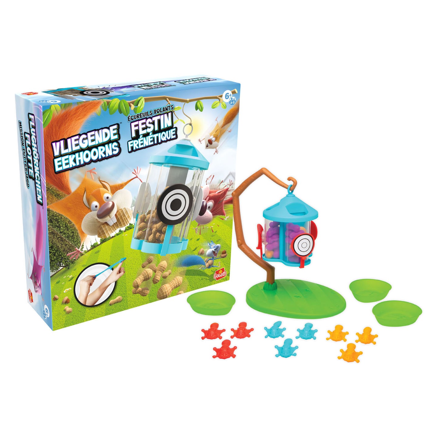 Spiel fliegende Eichhörnchen