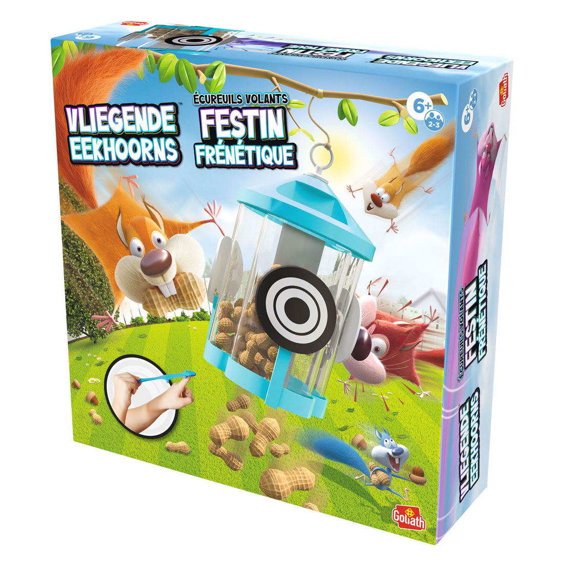 Spiel fliegende Eichhörnchen
