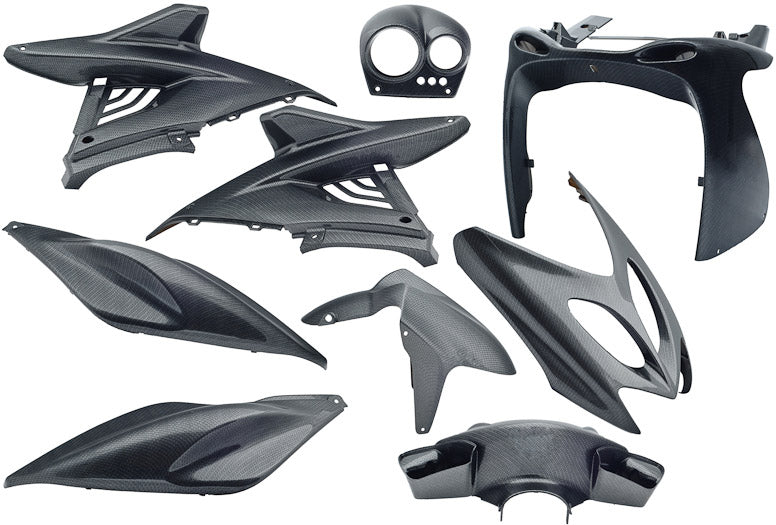 Edge Place 9-piefe für Aerox bis zum Jahr des Baujahres 2014 Carbon Look