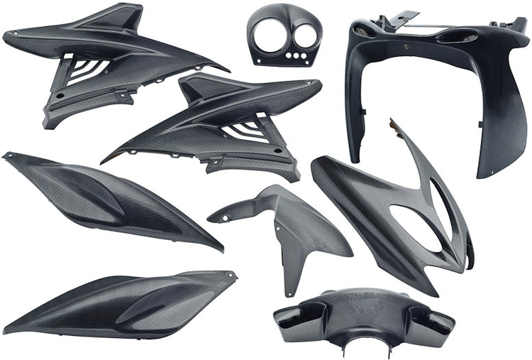 Edge Place 9-piefe für Aerox bis zum Jahr des Baujahres 2014 Carbon Look