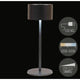 Anna's Collection wiederaufladbare Tischlampe USB schwarz 8x22cm