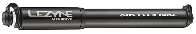Lezyne Mini Pump Lite Drive klein - schwarz-glänzend