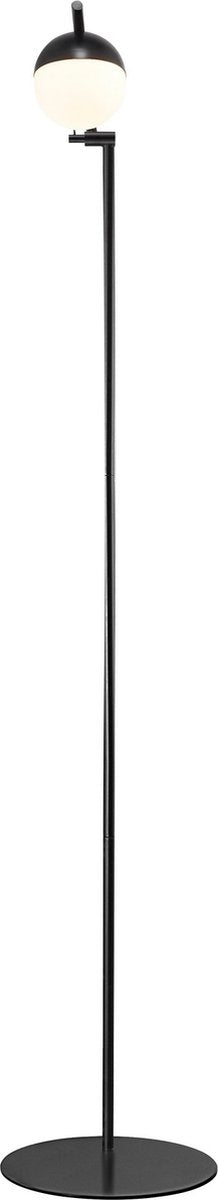 Nordlux Contina Stehleuchte-G9-Opalglas schwarz