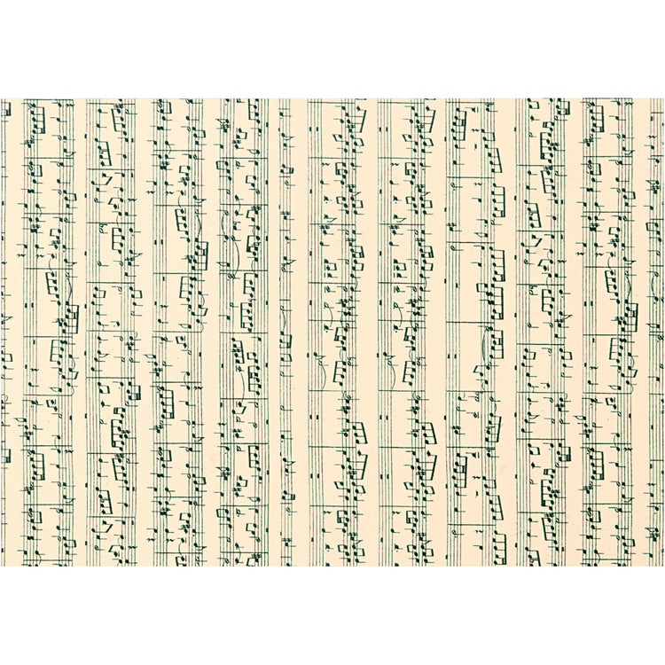 Creativ Company Karton, Musiknoten, A4, Blatt 210x297 mm, 180 gr, 10 Blatt 1 Karton