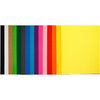 Creativ Company Wellpappe, Blatt 50x70 cm, 80 gr, verschiedene Farben, 15 Blatt 1 Karton